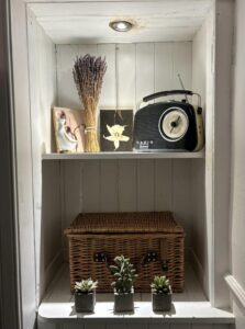 Shelves in Kitchen